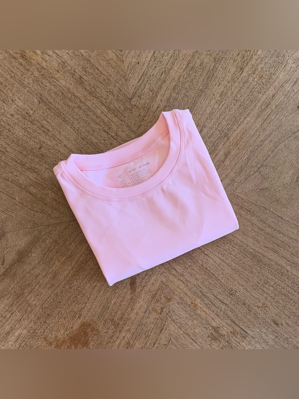 P’tula Indy Pink Long Sleeve Crop